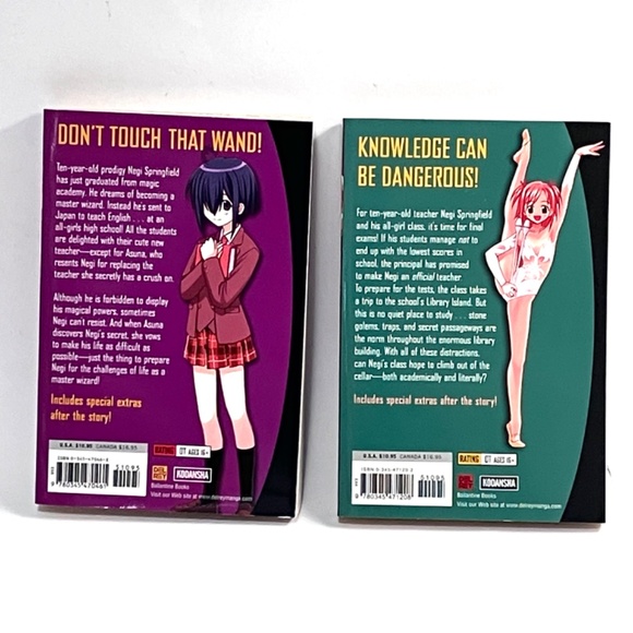 Negima! Magister Negi Magi Manga series by Ken Akamatsu - Volumes 1 through 9 - Picture 7 of 12